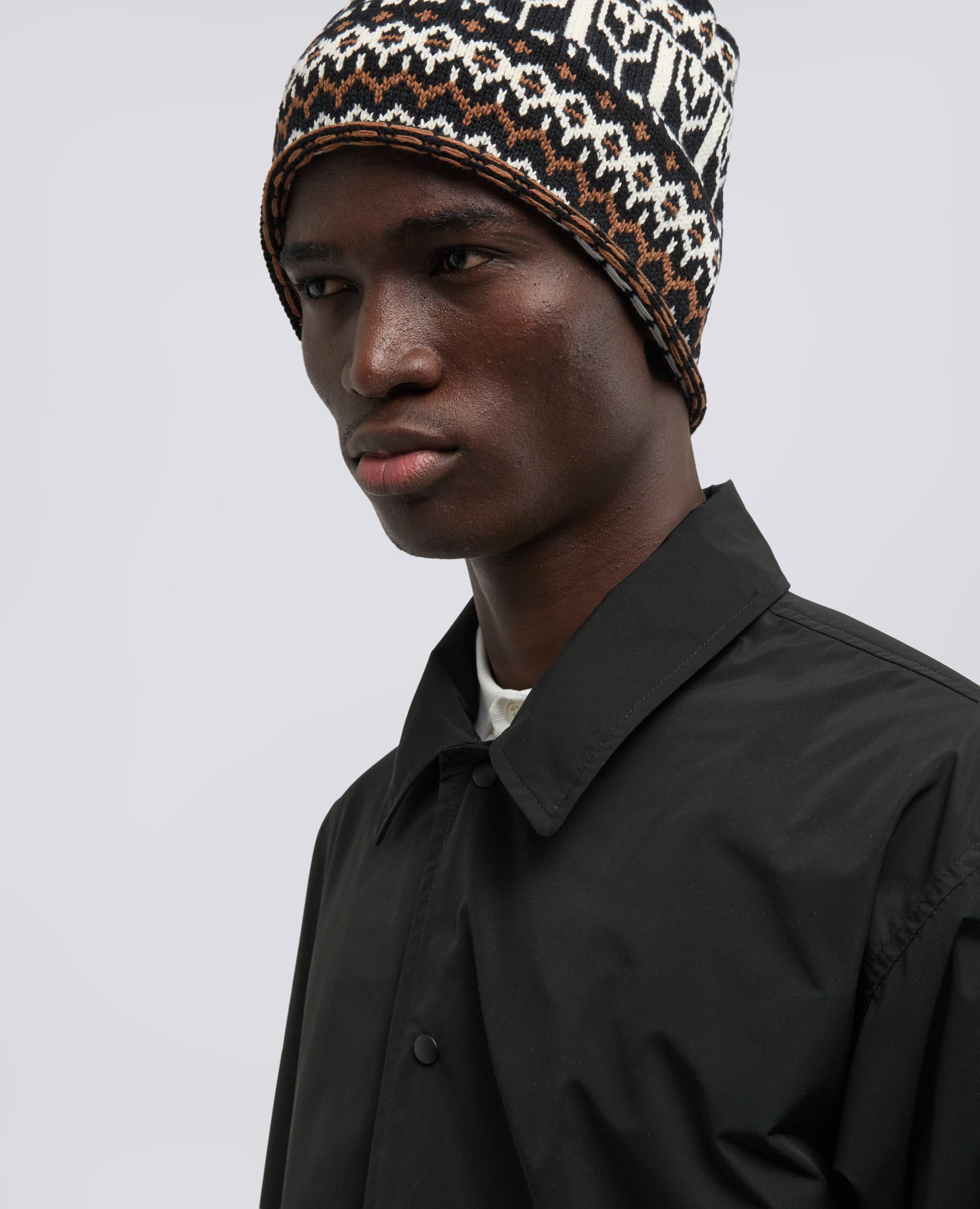 CAPPELLO IN FILATO MISTO COTONE, CANAPA E LANA - MULTICOLOR - ASPESI