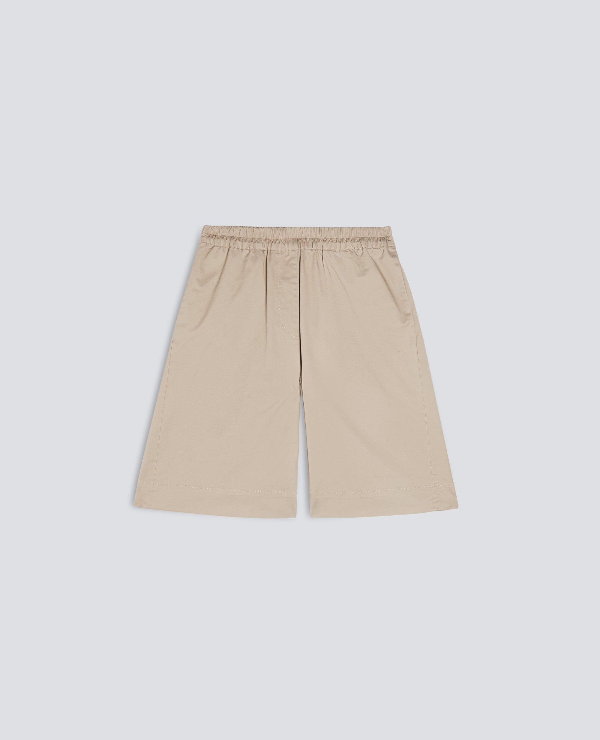 BERMUDA IN TWILL DI COTONE STRETCH - BEIGE - ASPESI
