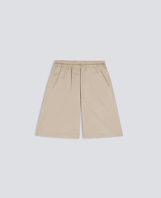 BERMUDA IN TWILL DI COTONE STRETCH - BEIGE - ASPESI