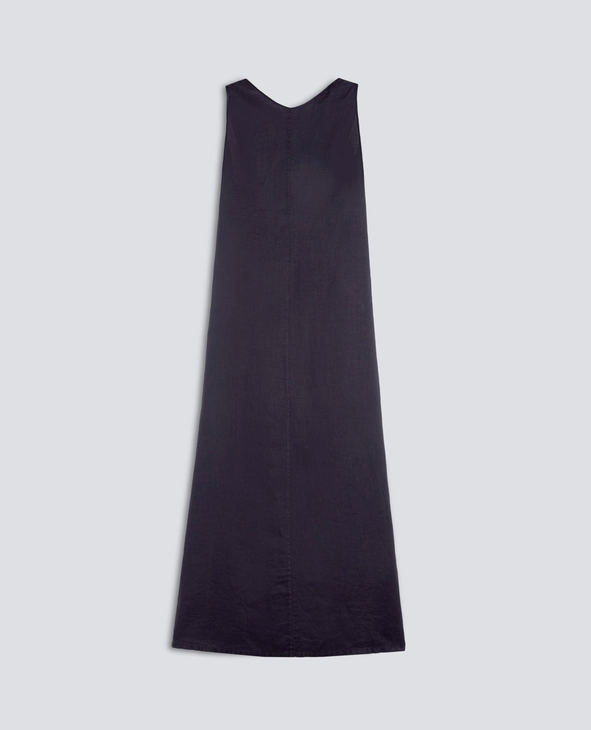 LONGUE ROBE EN LIN - BLU - ASPESI