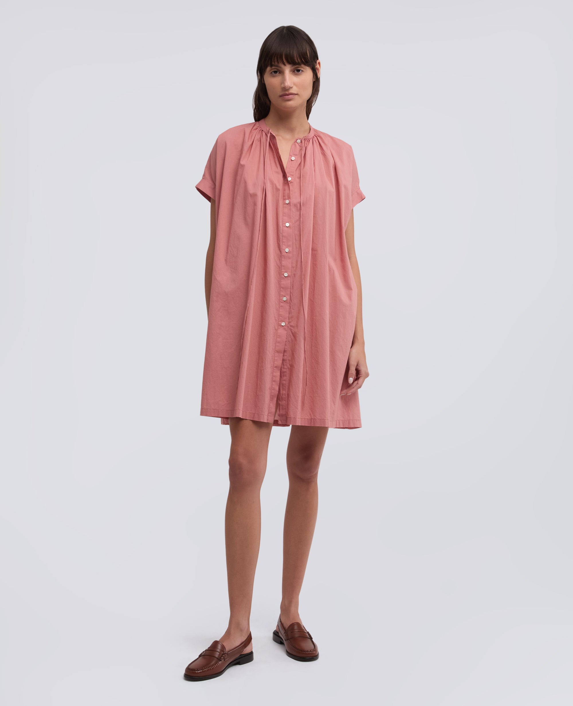 ABITO IN MUSSOLA DI COTONE - ROSA - ASPESI
