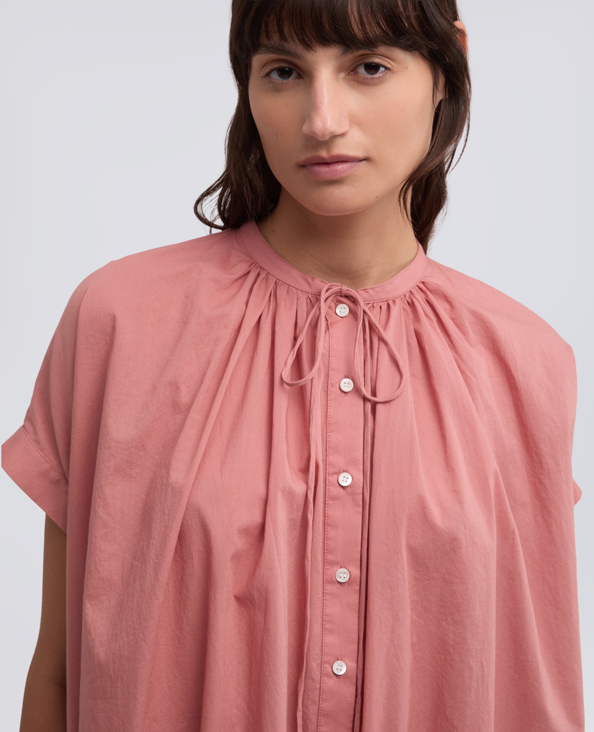 ABITO IN MUSSOLA DI COTONE - ROSA - ASPESI