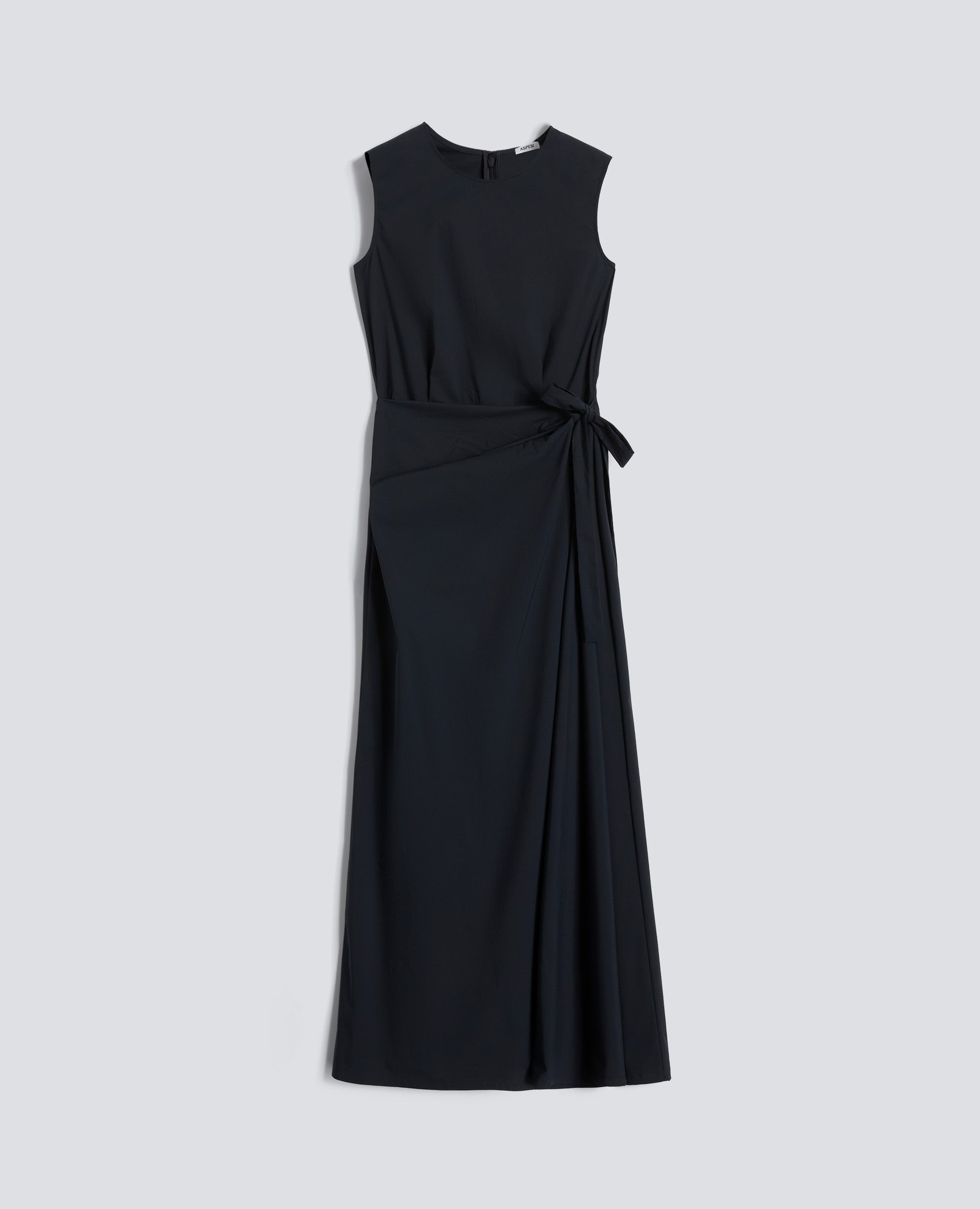ABITO IN POPELINE DI COTONE NYLON STRETCH - BLU - ASPESI