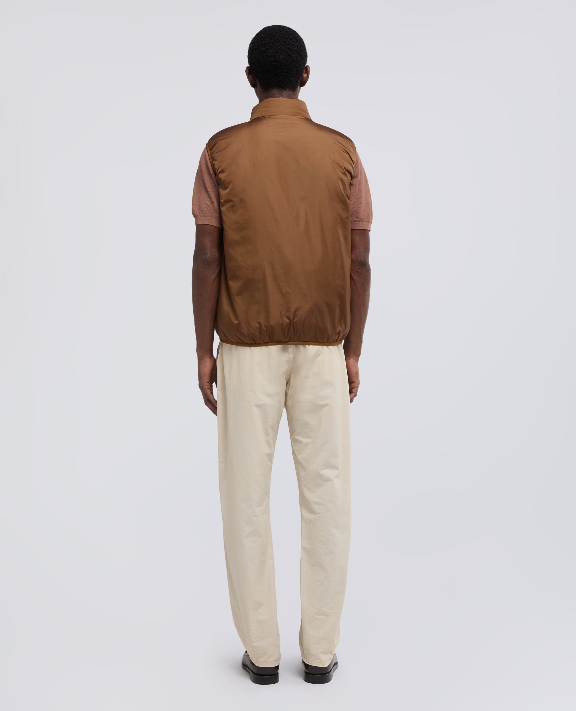 CHALECO DE NYLON JIL - MARRONE - ASPESI