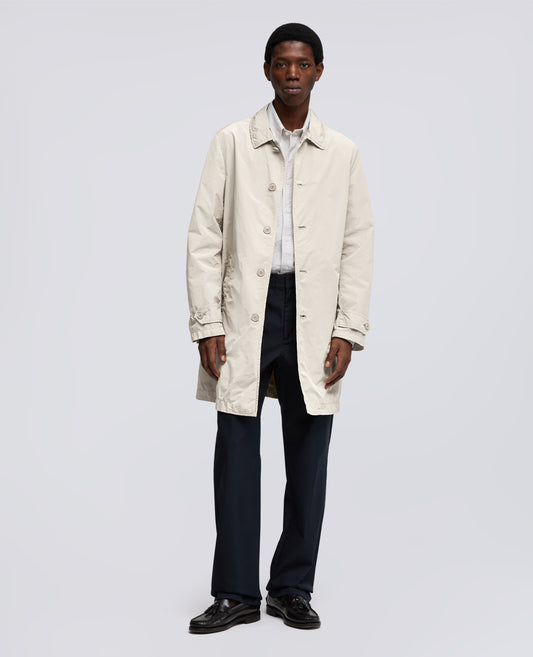 IMPERMEABILE IN POLIESTERE E NYLON COMPATTO - BEIGE - ASPESI
