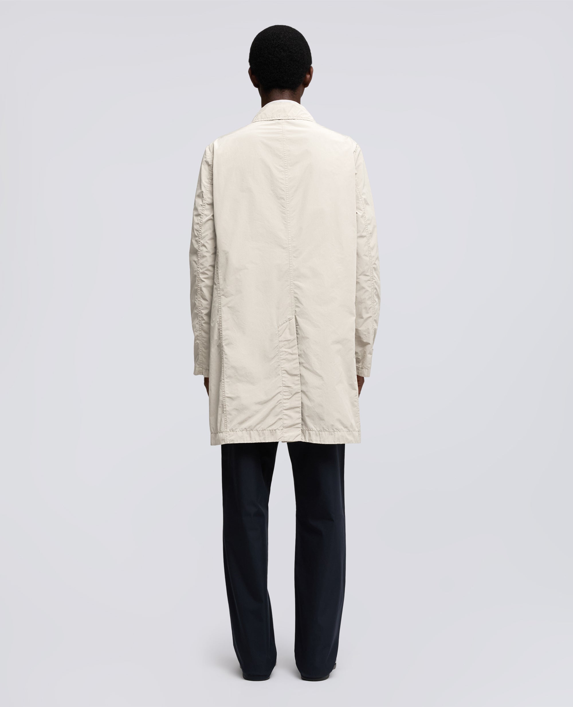 IMPERMEABILE IN POLIESTERE E NYLON COMPATTO - BEIGE - ASPESI