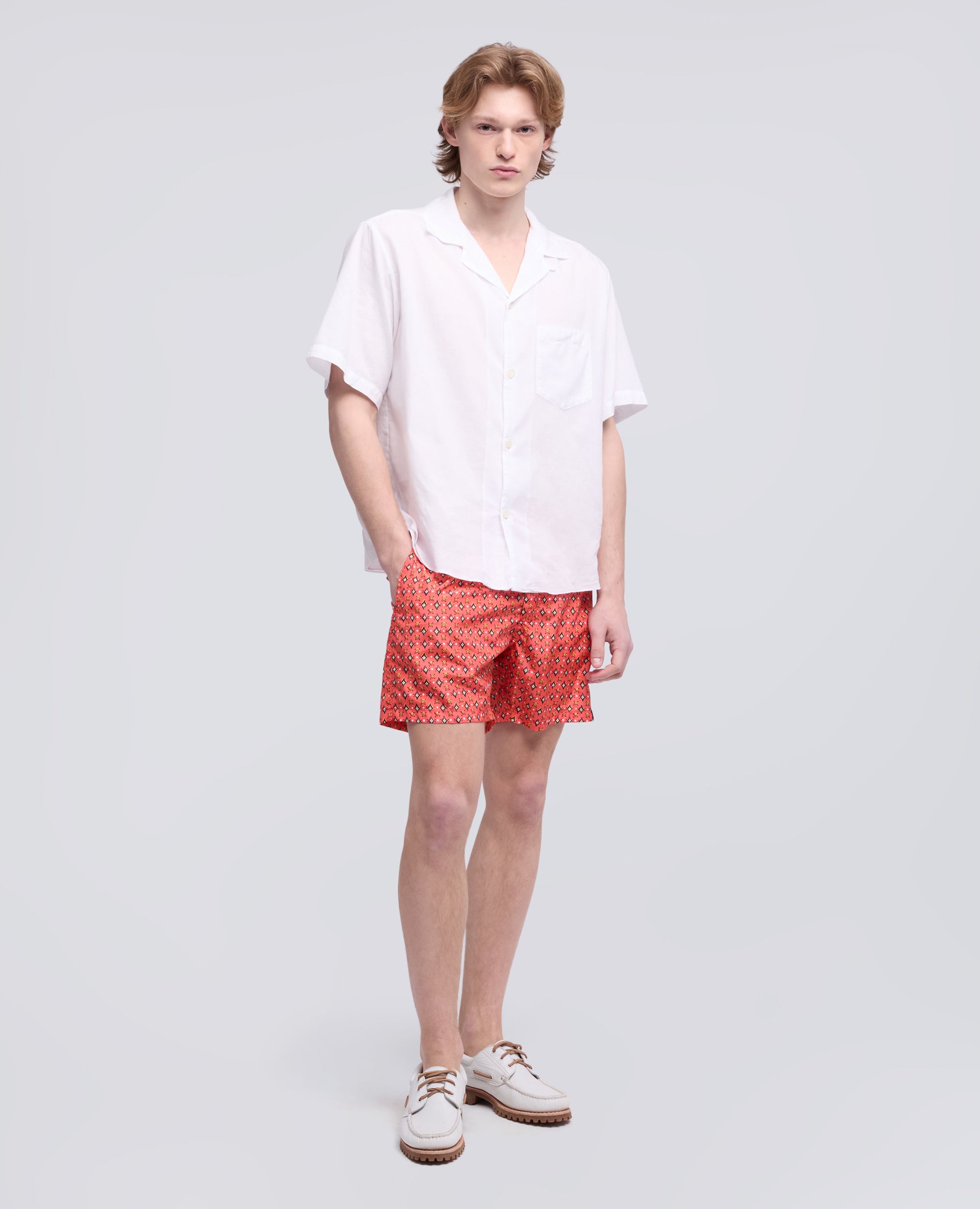 COSTUME IN POLIESTERE STAMPATO WATER REPELLENT - MULTICOLOR - ASPESI