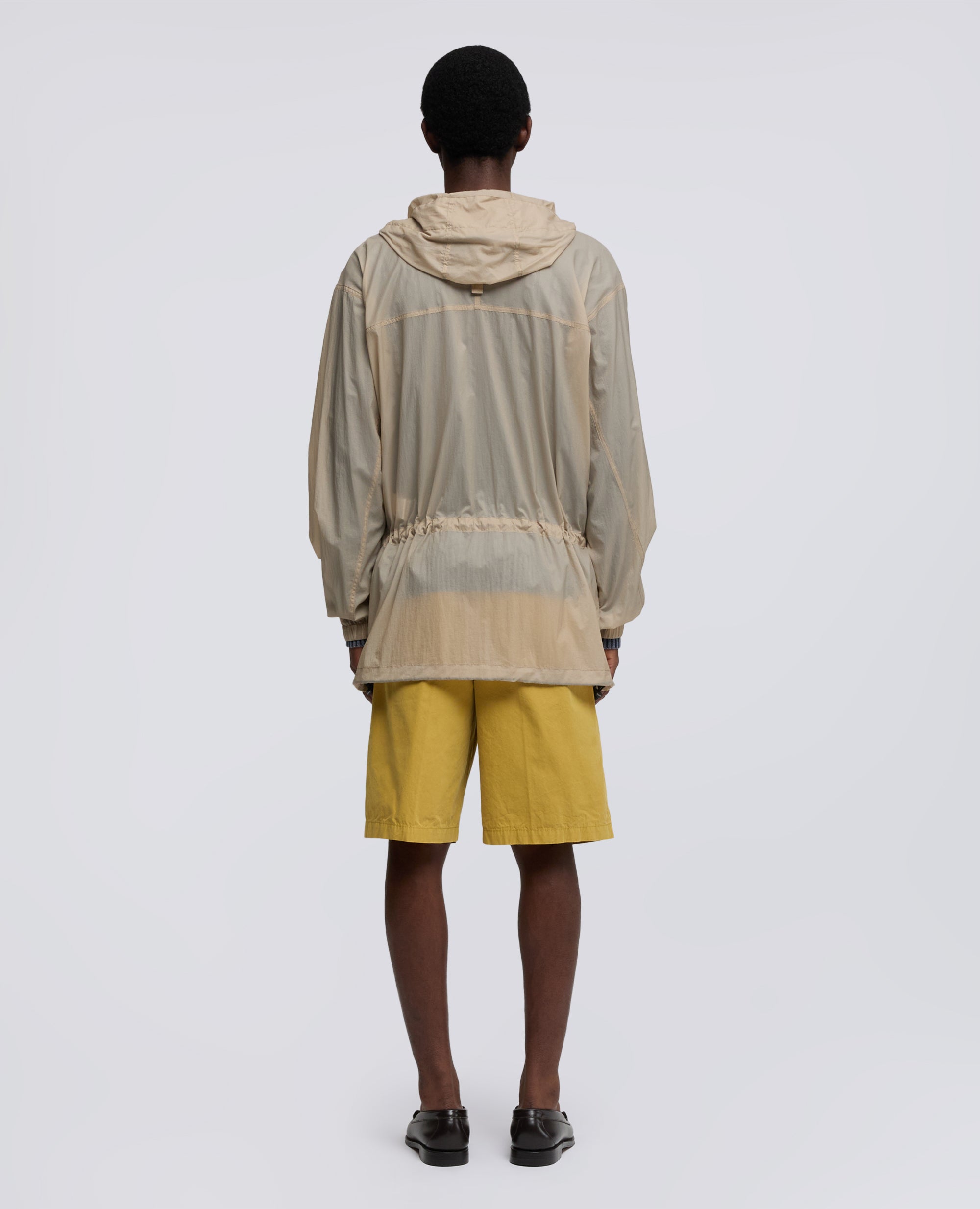 GIUBBOTTO PARKA SFODERATO REALIZZATO IN NYLON - BEIGE - ASPESI