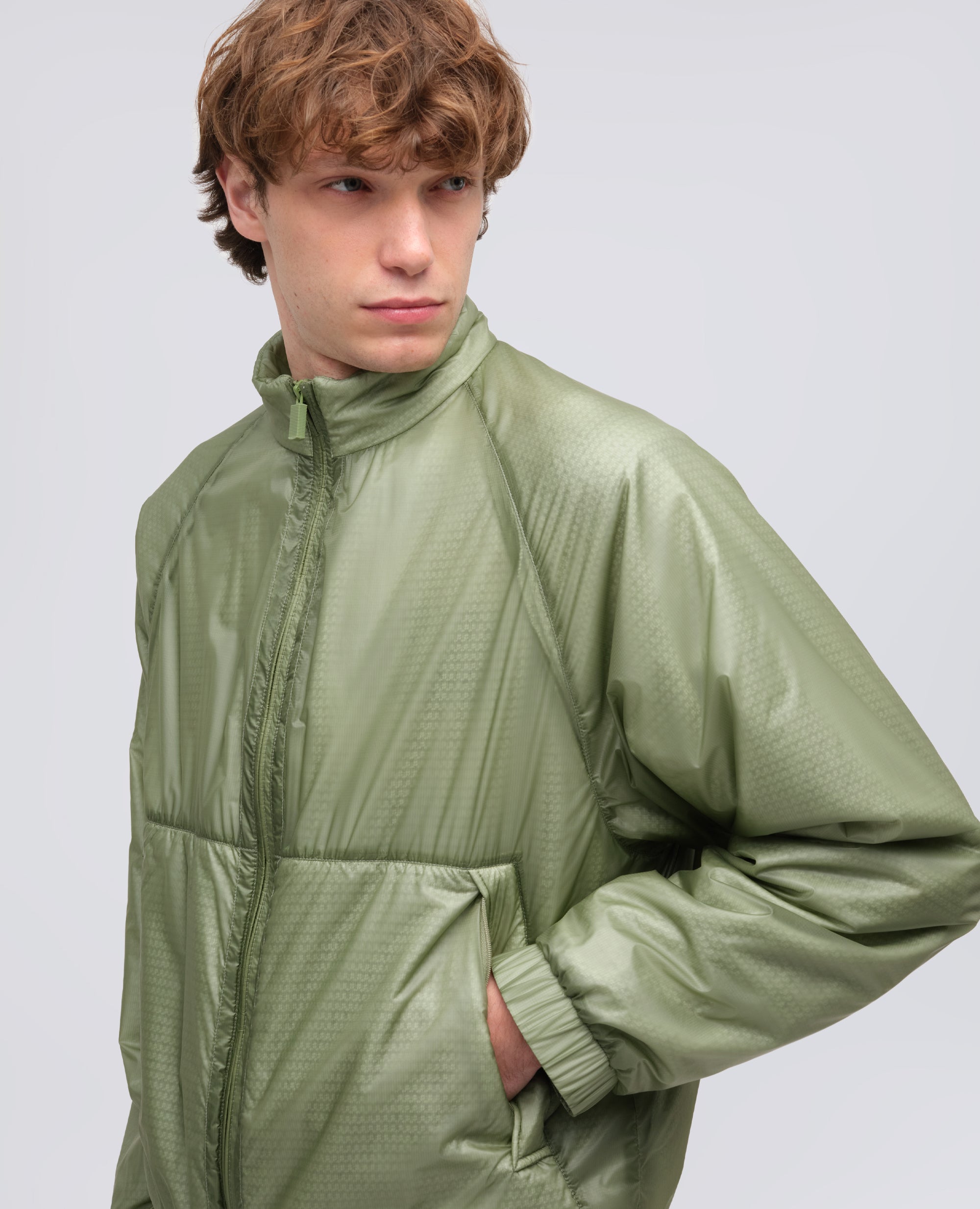 GIUBBOTTO IN NYLON - VERDE - ASPESI