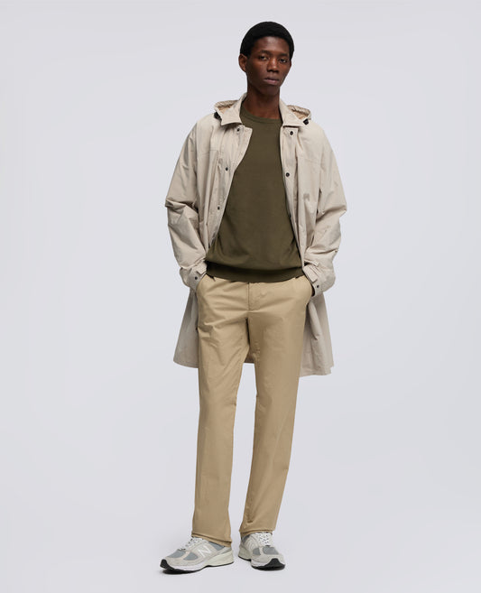 IMPERMEABILE REALIZZATO IN TAFFETAS DI POLIESTERE - BEIGE - ASPESI