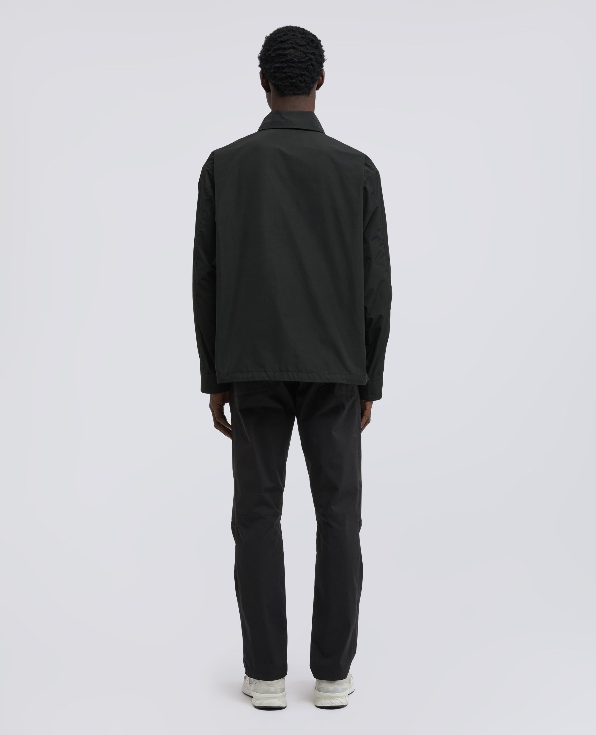 CAMICIA IN TAFFETA FODERATA IN NYLON LEGGERO - NERO - ASPESI