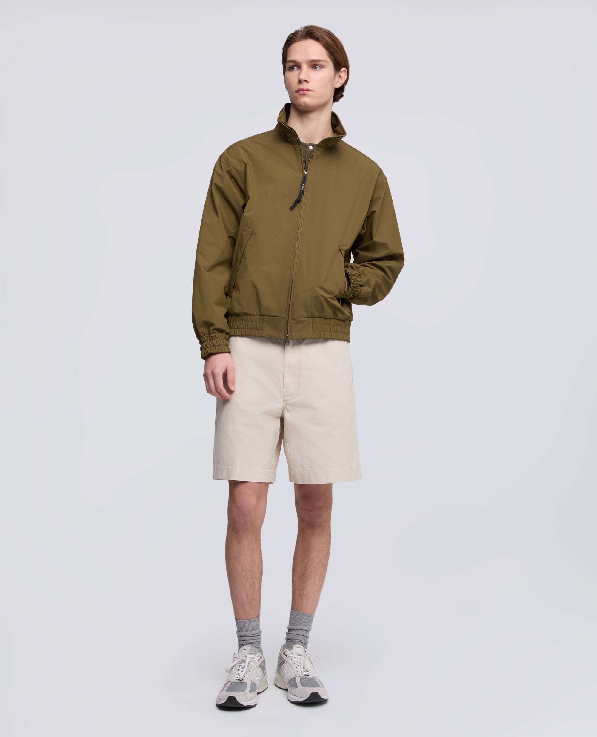 GIUBBOTTO IN NYLON 3 LAYER - VERDE - ASPESI