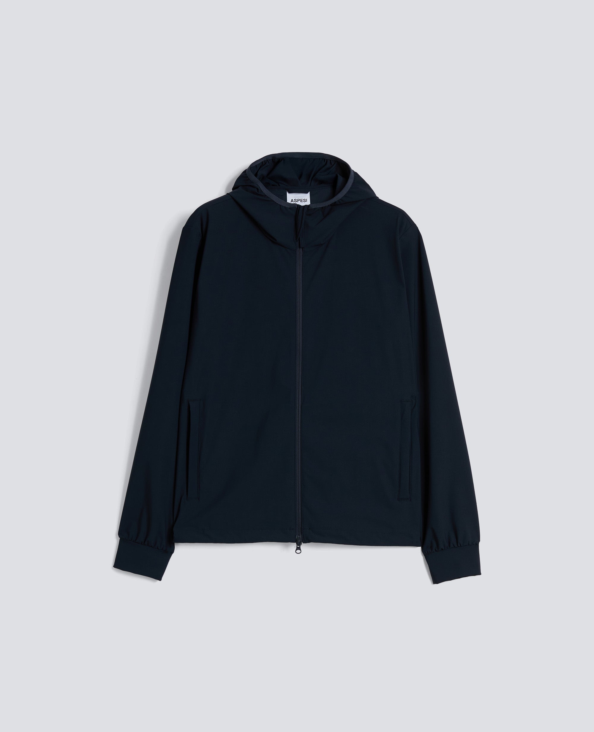 GIUBBOTTO TECNICO ARMATURATO IN NYLON STRETCH - BLU - ASPESI