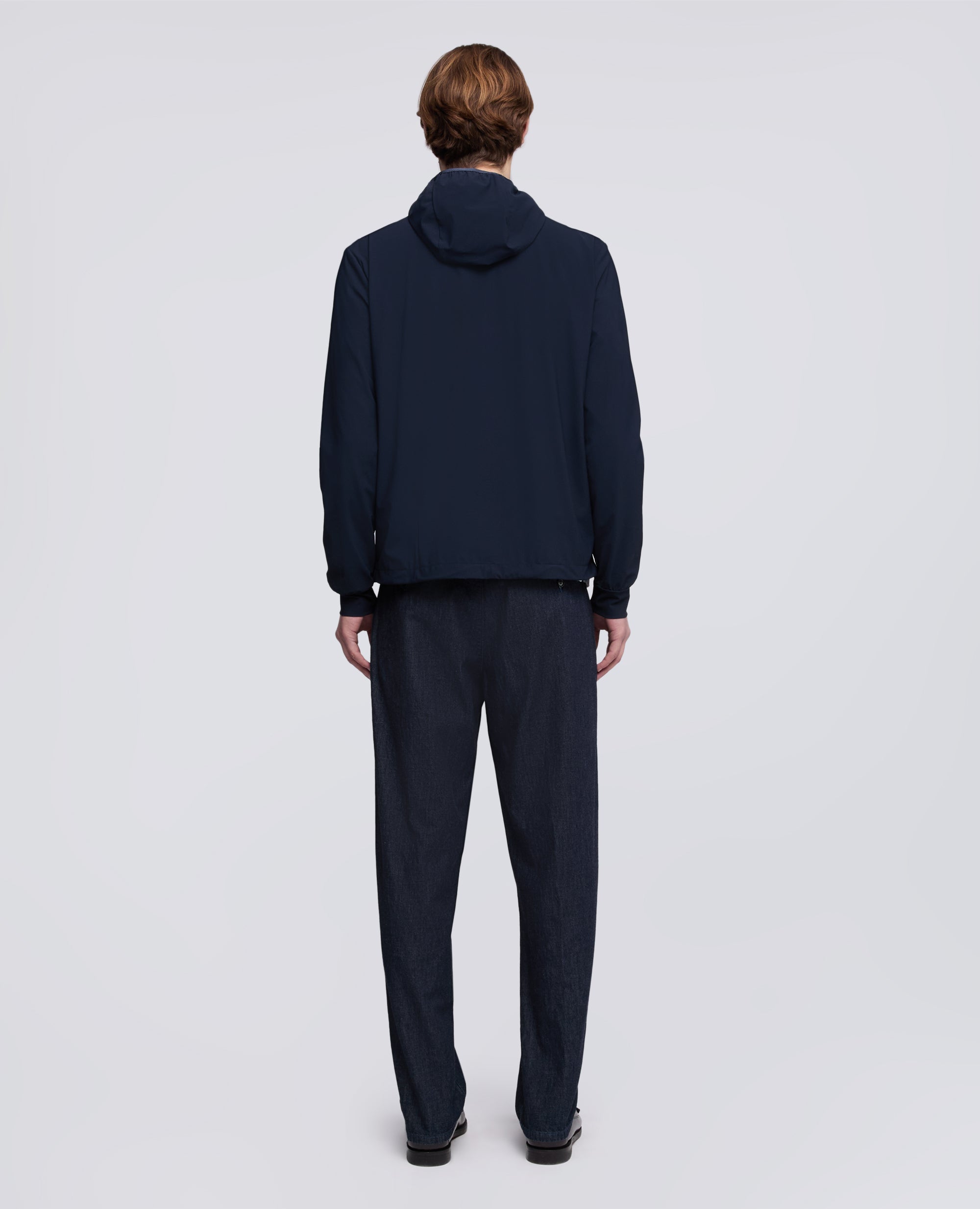 GIUBBOTTO TECNICO ARMATURATO IN NYLON STRETCH - BLU - ASPESI