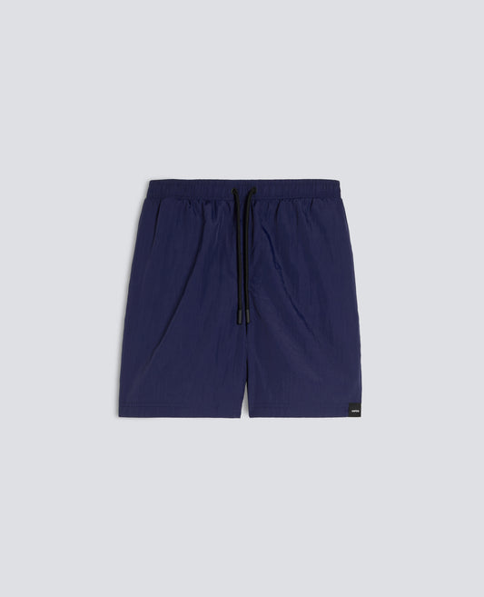 COSTUME IN NYLON CRINKLE - BLU - ASPESI
