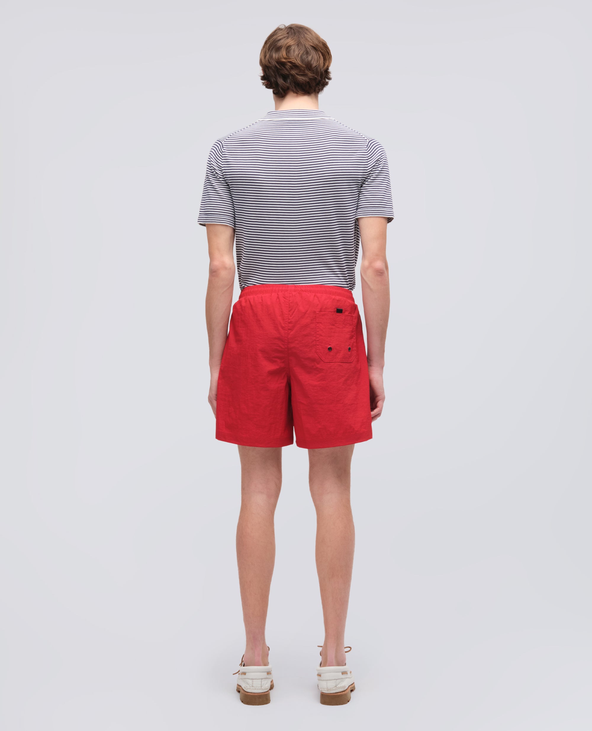 COSTUME IN NYLON CRINKLE - ROSSO - ASPESI