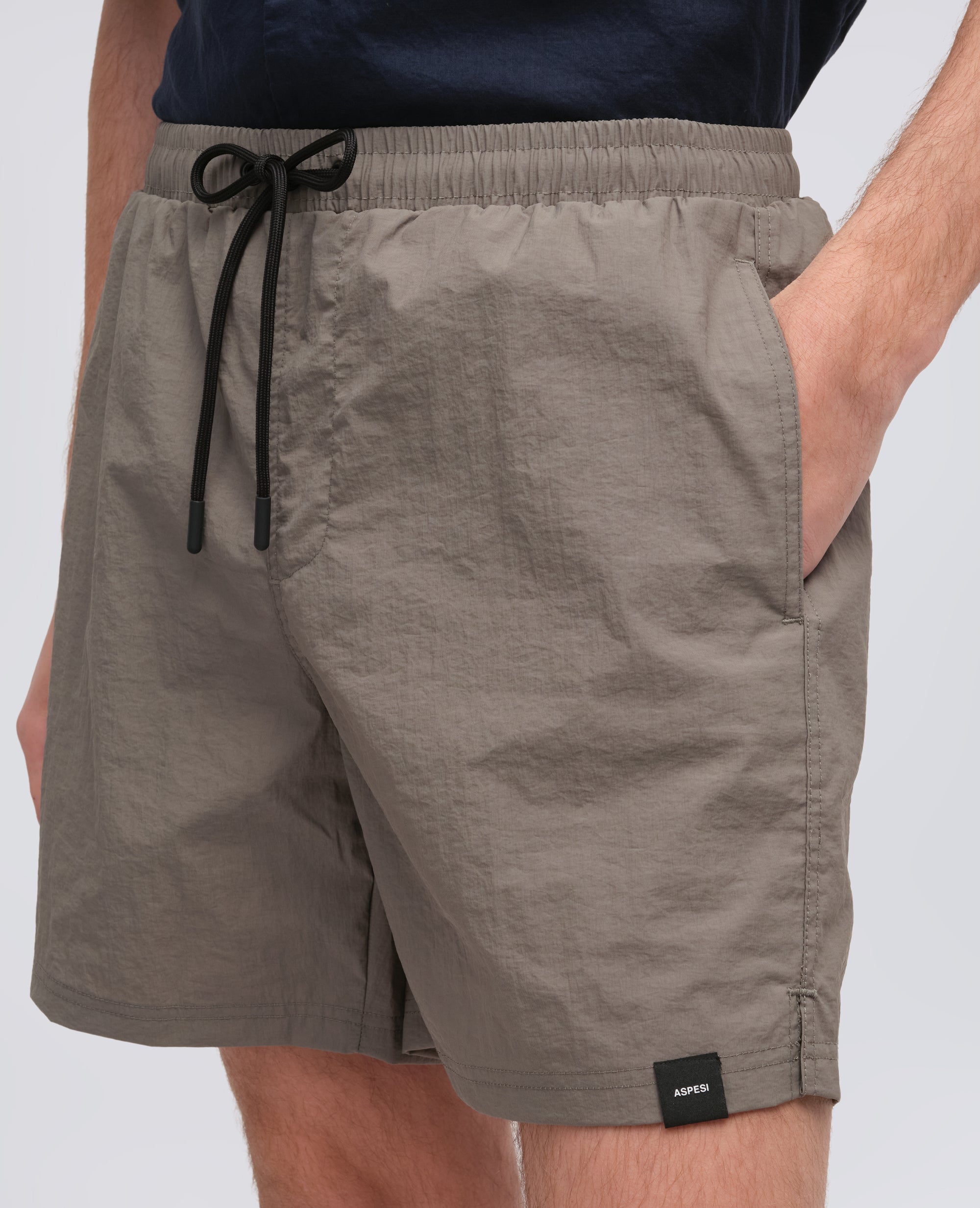 COSTUME IN NYLON CRINKLE - VERDE - ASPESI