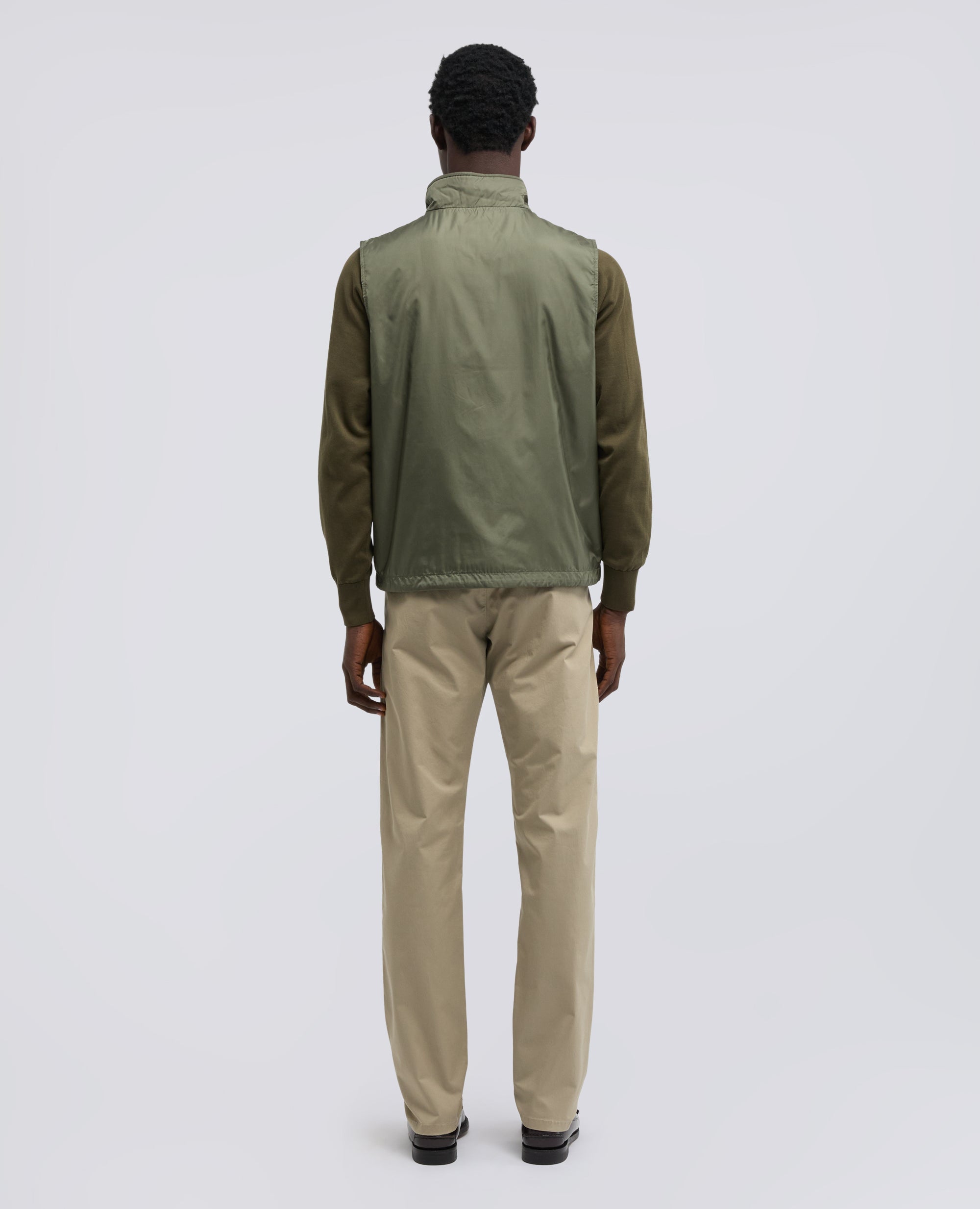 CHALECO DE NYLON VERNES - VERDE - ASPESI