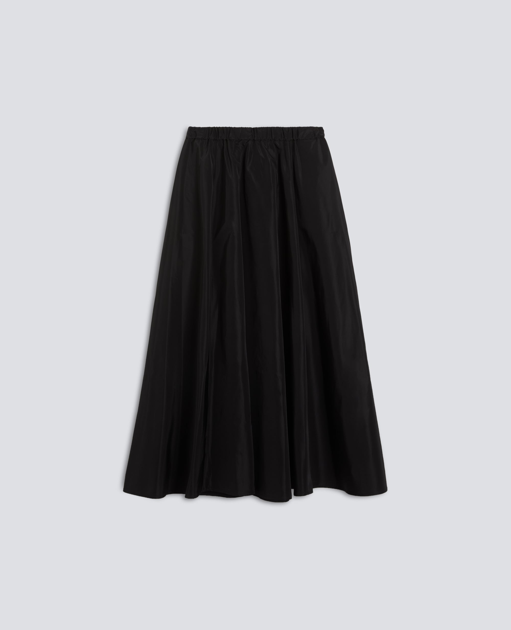 JUPE EN POLYESTER TECHNIQUE - NERO - ASPESI