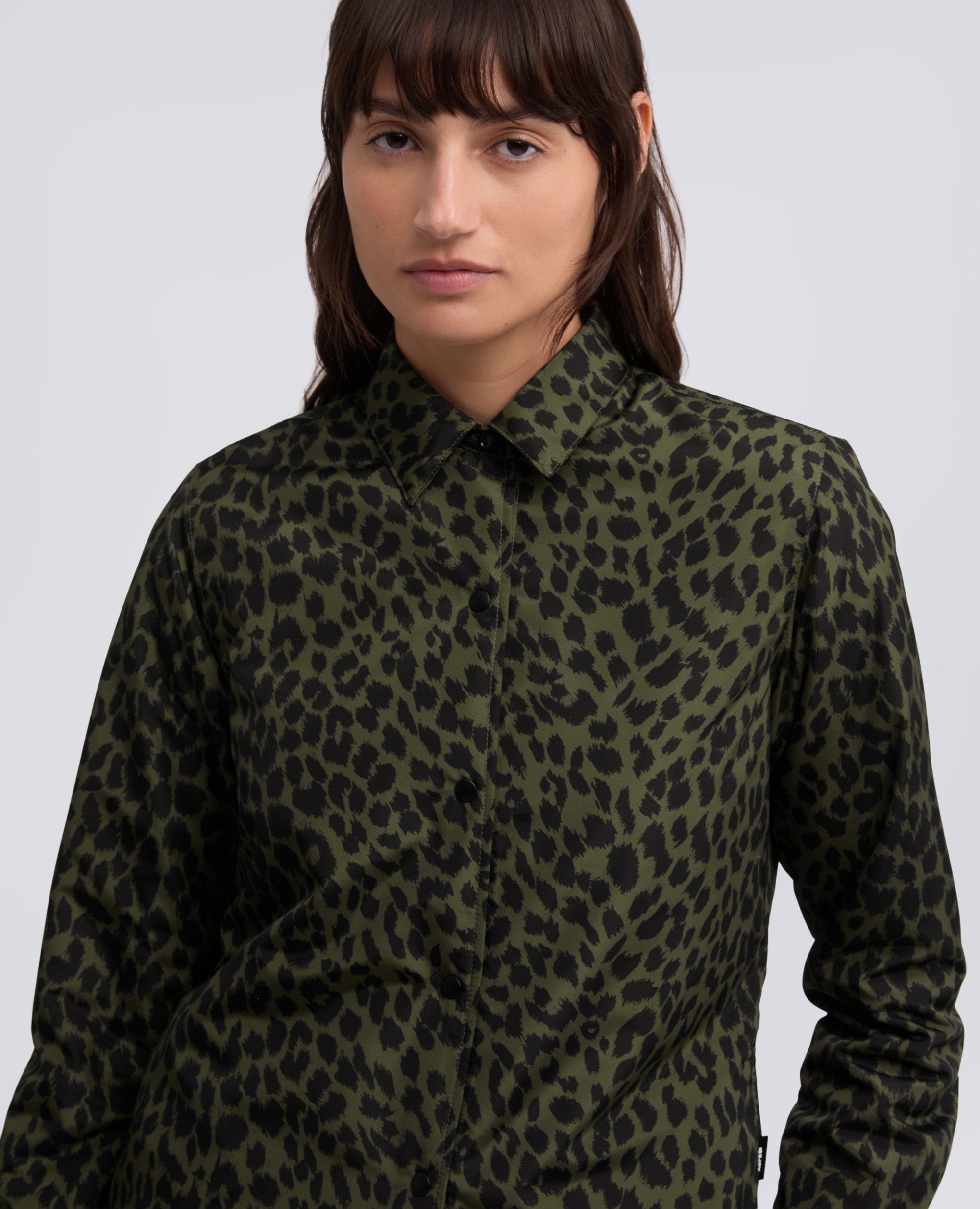 GIACCA CAMICIA GLUE IN NYLON - VERDE - ASPESI