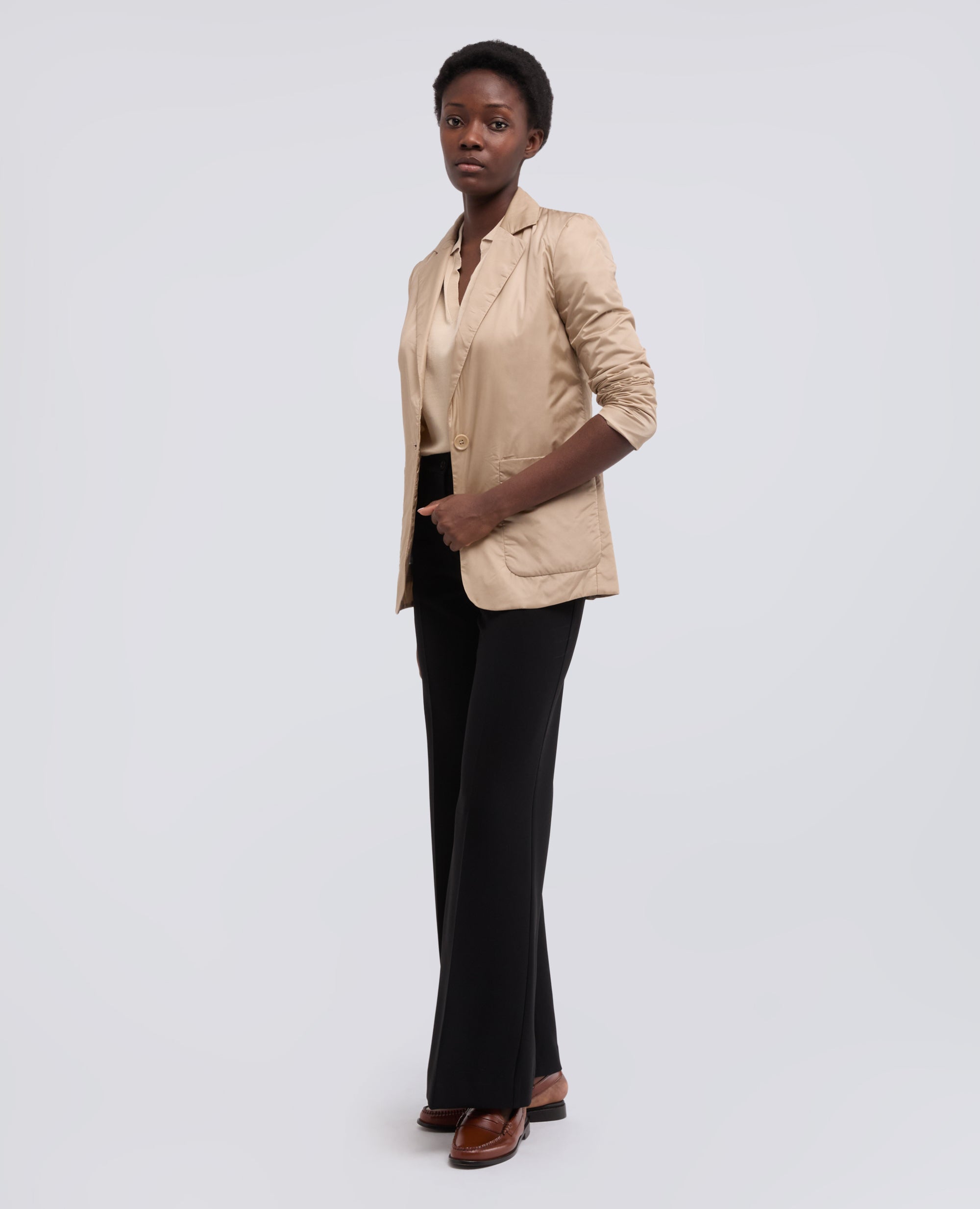 GIACCA IN NYLON IMBOTTITA - BEIGE - ASPESI