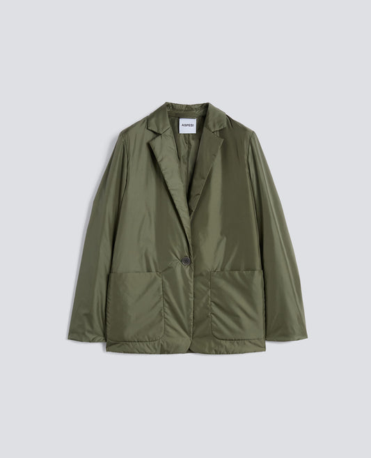 GIACCA IN NYLON IMBOTTITA - VERDE - ASPESI