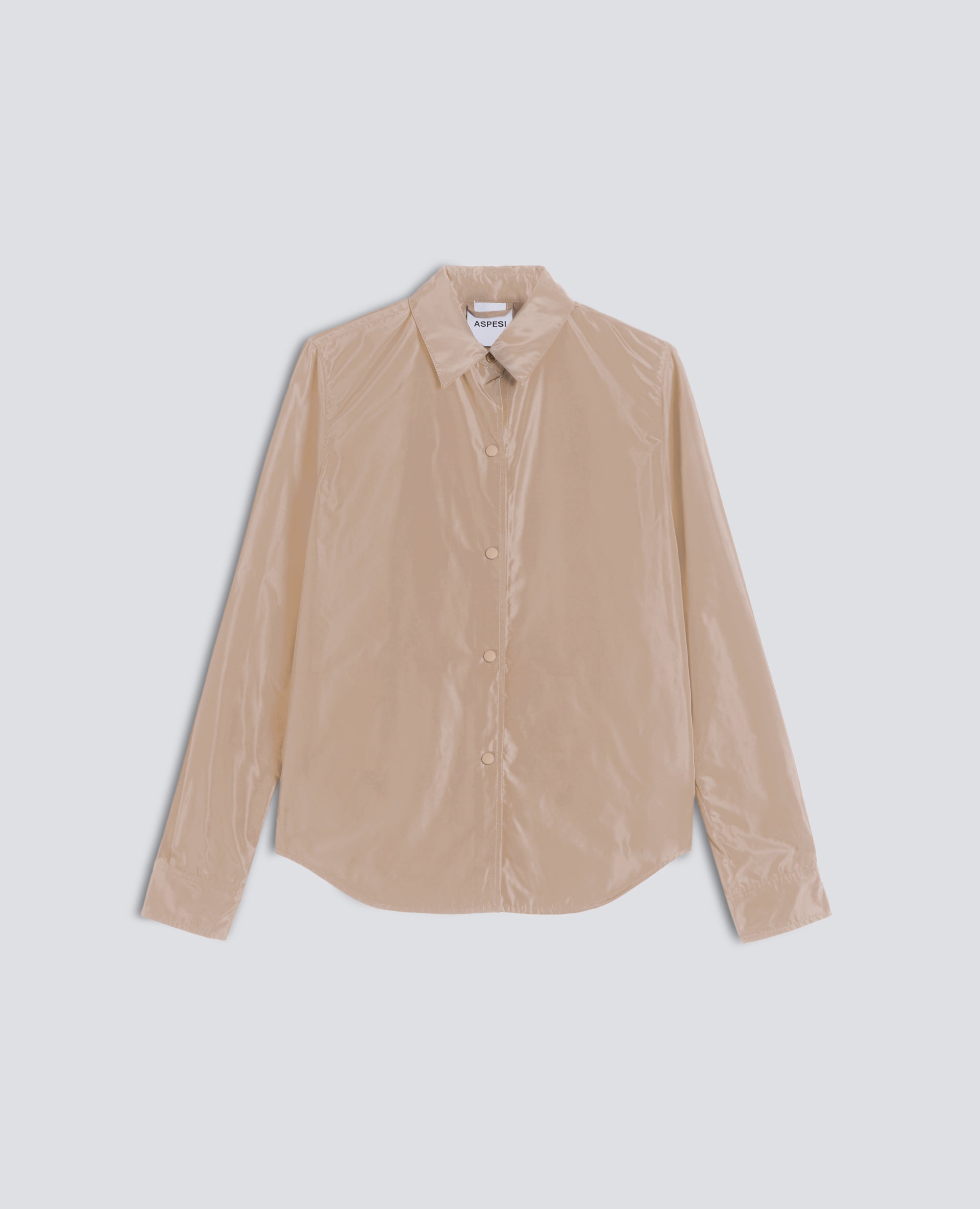 CHAQUETA SIN FORRO EN POLIESTER TECNICO - BEIGE - ASPESI