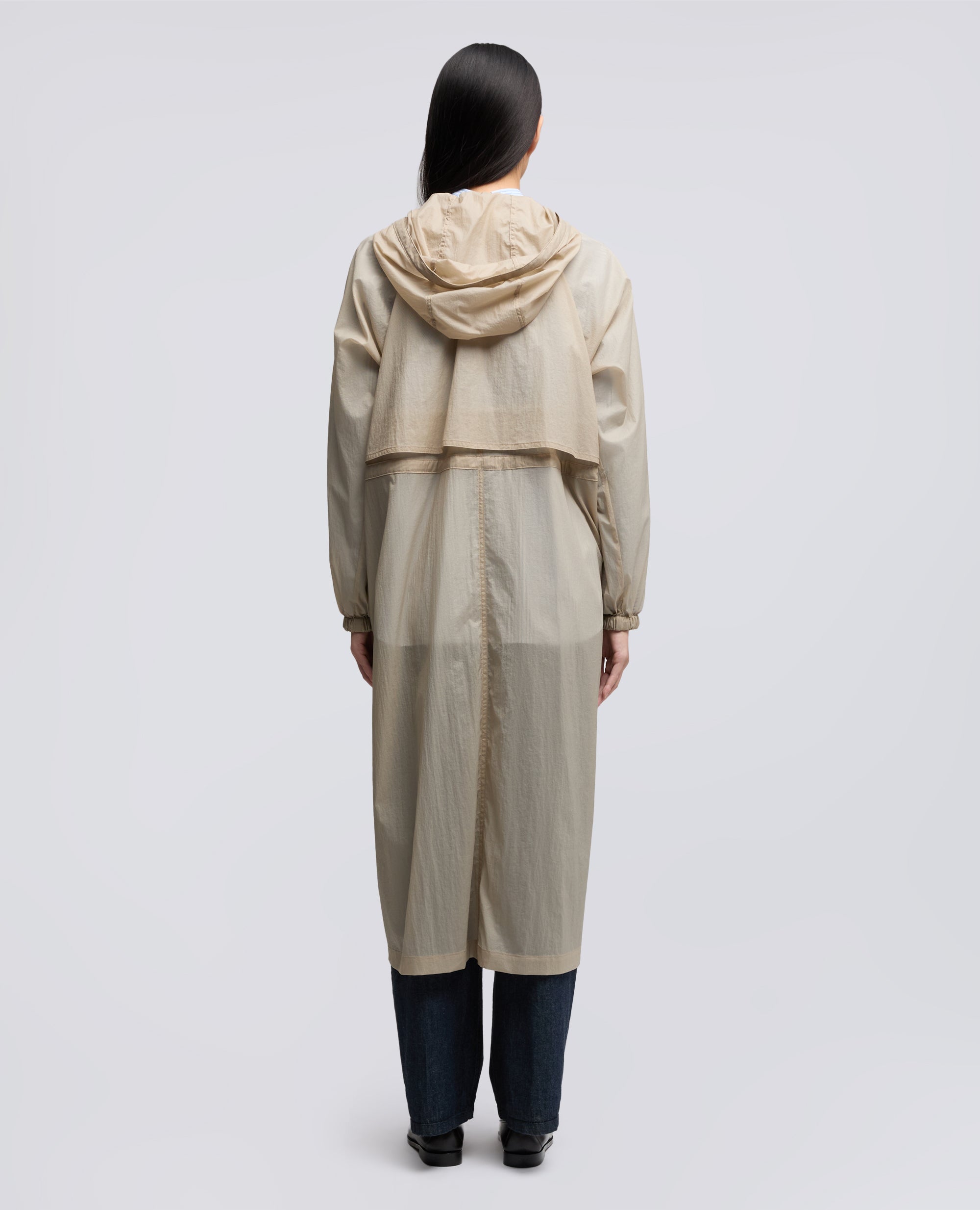 PARKA SFODERATO IN NYLON - BEIGE - ASPESI