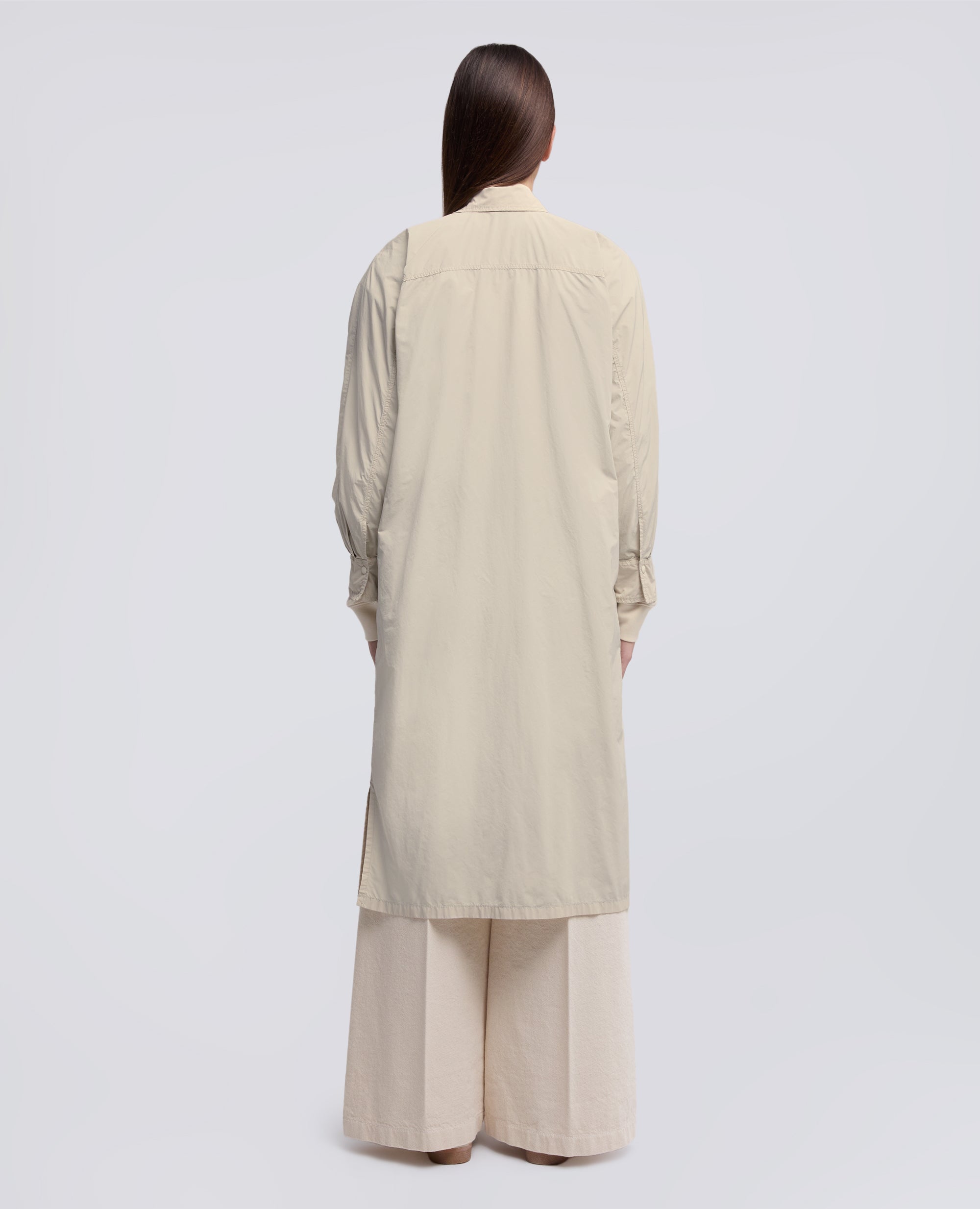 SOPRABITO MANTIDE IN POLIESTERE E NYLON - BEIGE - ASPESI