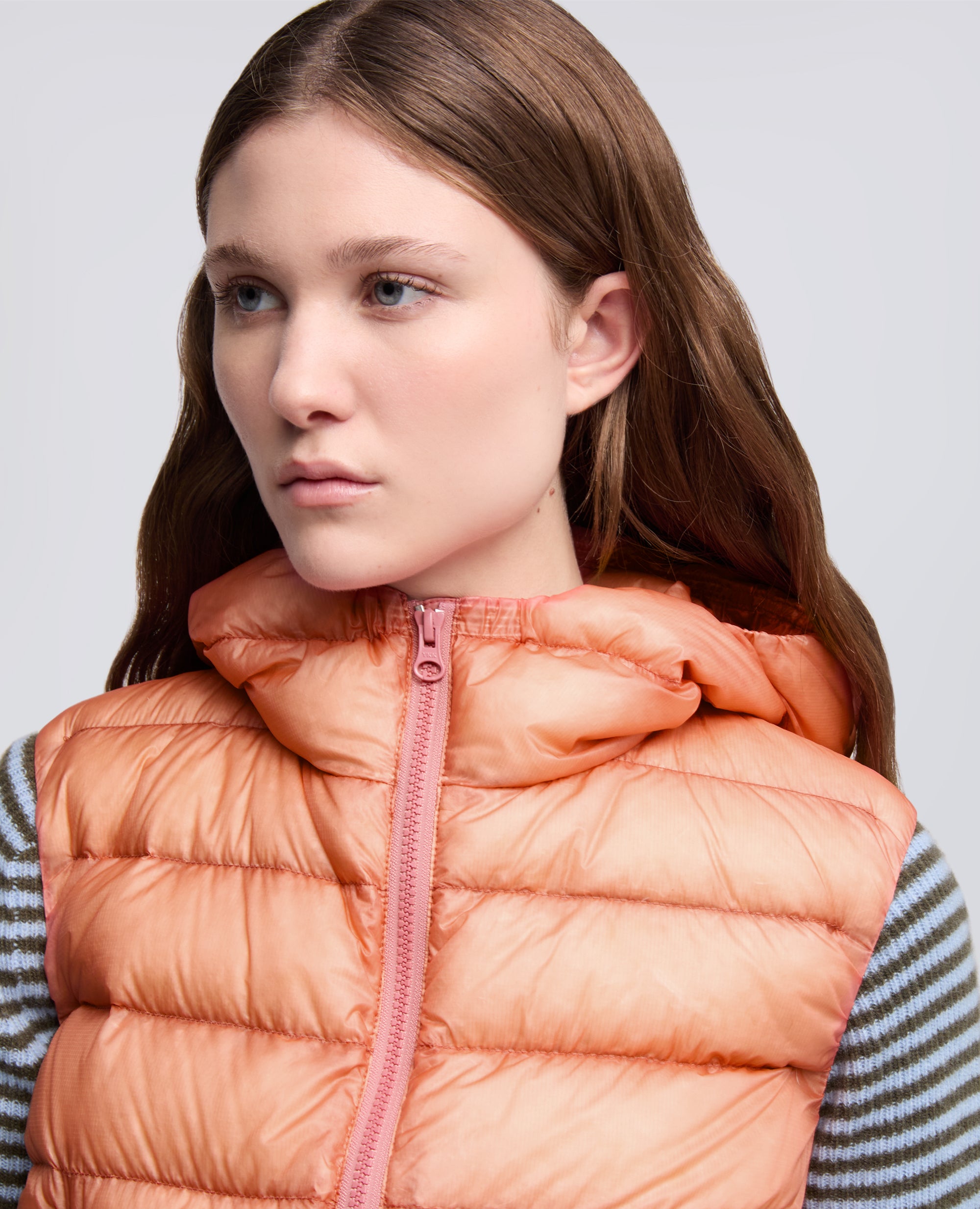 GILET IN NYLON RIPSTOP ULTRALIGHT - ROSA - ASPESI