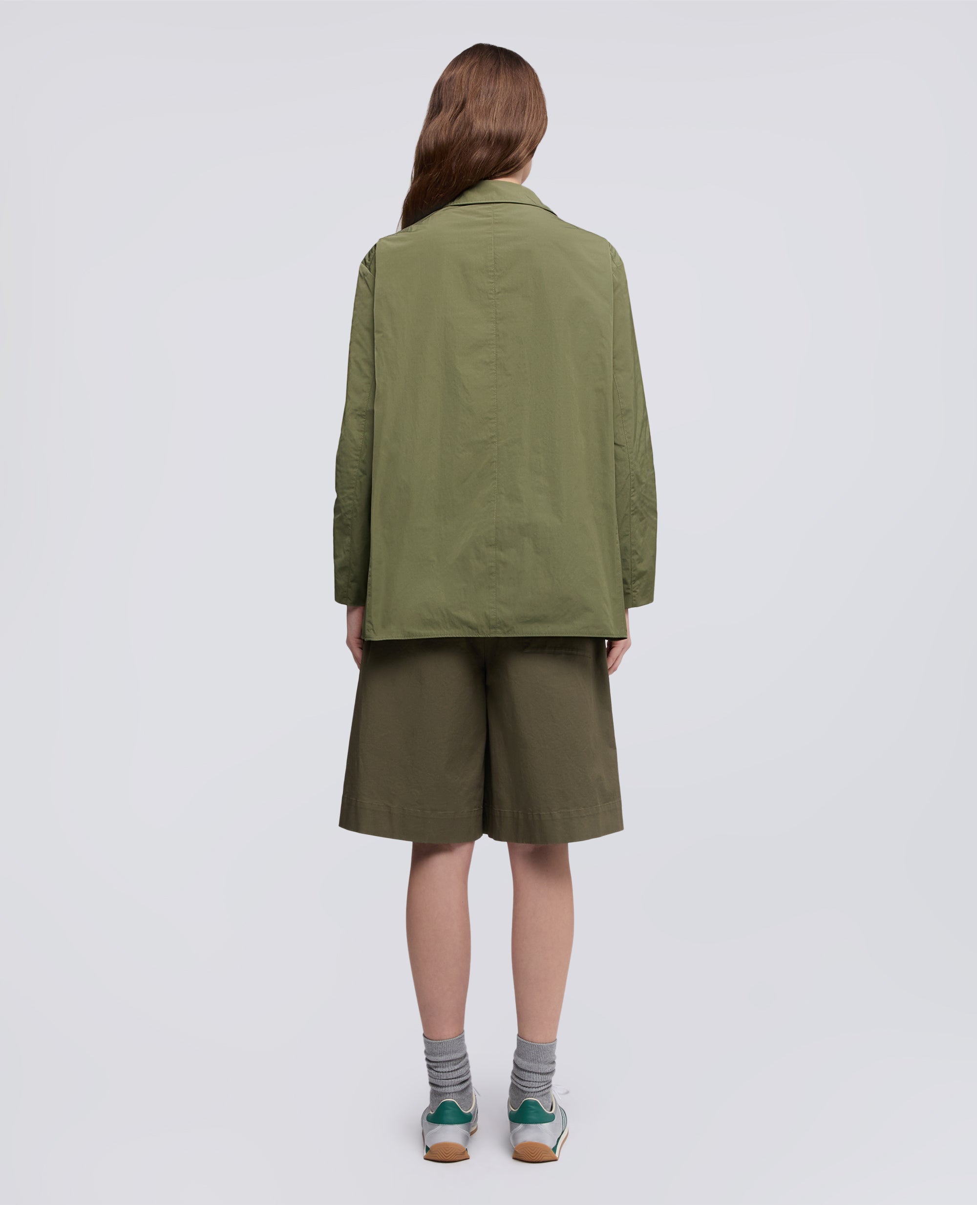 GIACCA IN TAFFETAS - VERDE - ASPESI