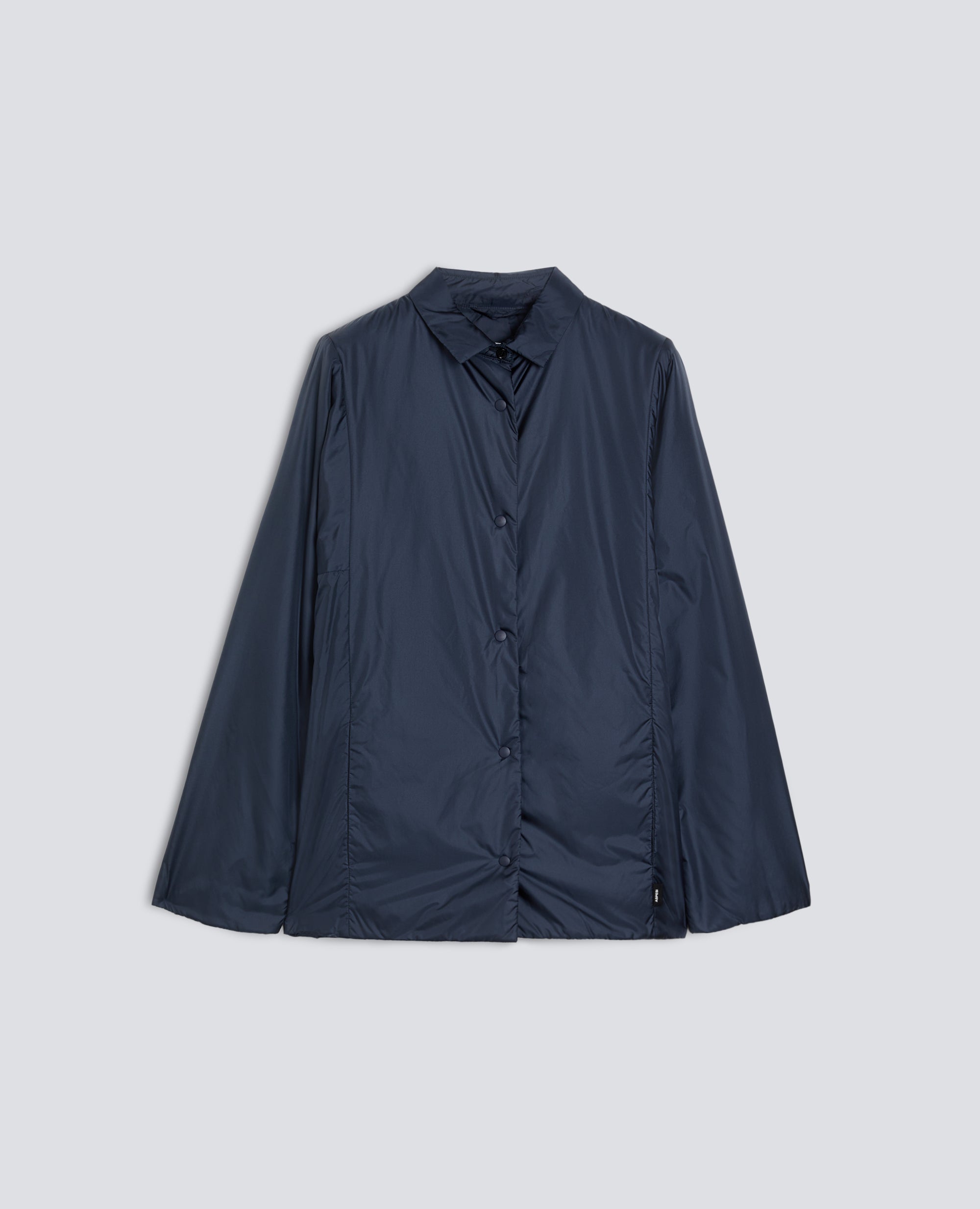 CAMICIA IMBOTTITA IN NYLON - BLU - ASPESI