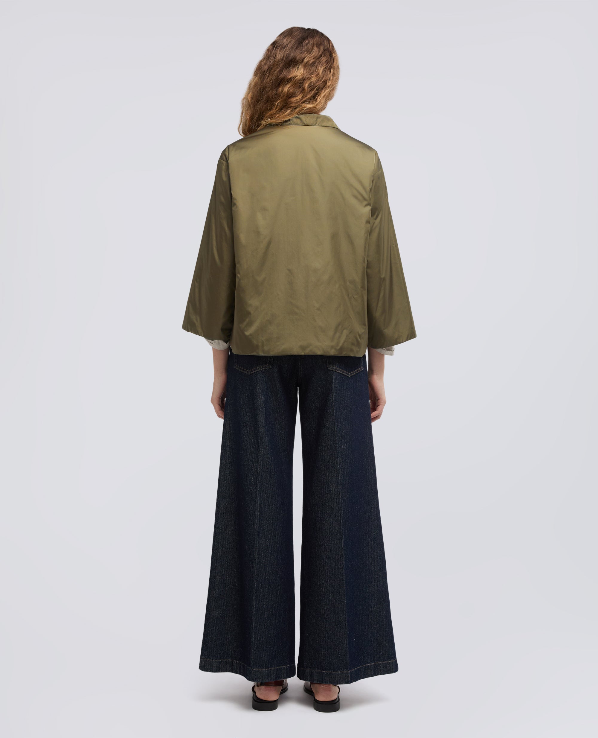 GIACCA IN NYLON - VERDE - ASPESI