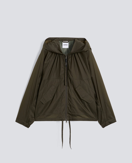 GIUBBOTTO SFODERATO IN NYLON - VERDE - ASPESI