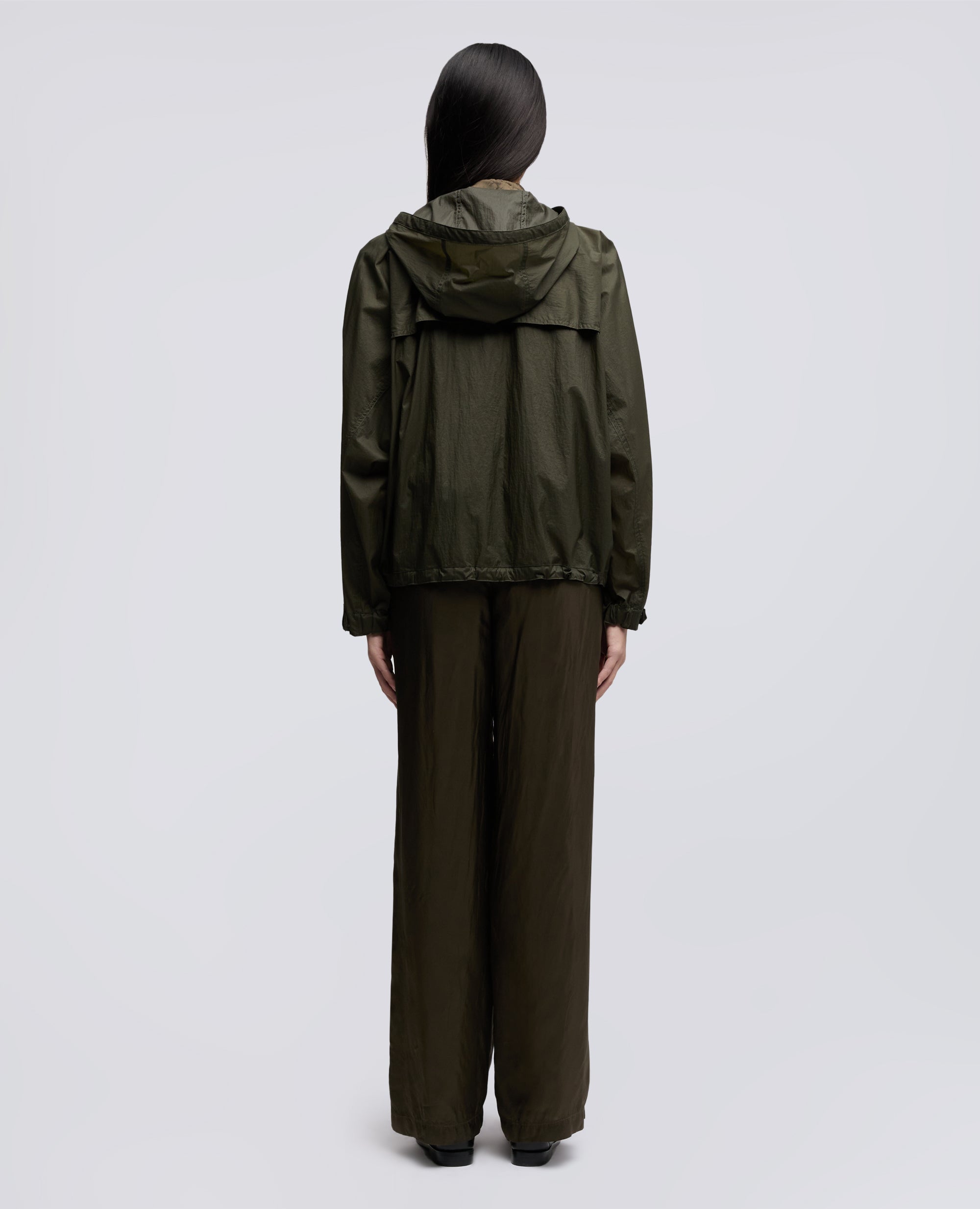 GIUBBOTTO SFODERATO IN NYLON - VERDE - ASPESI