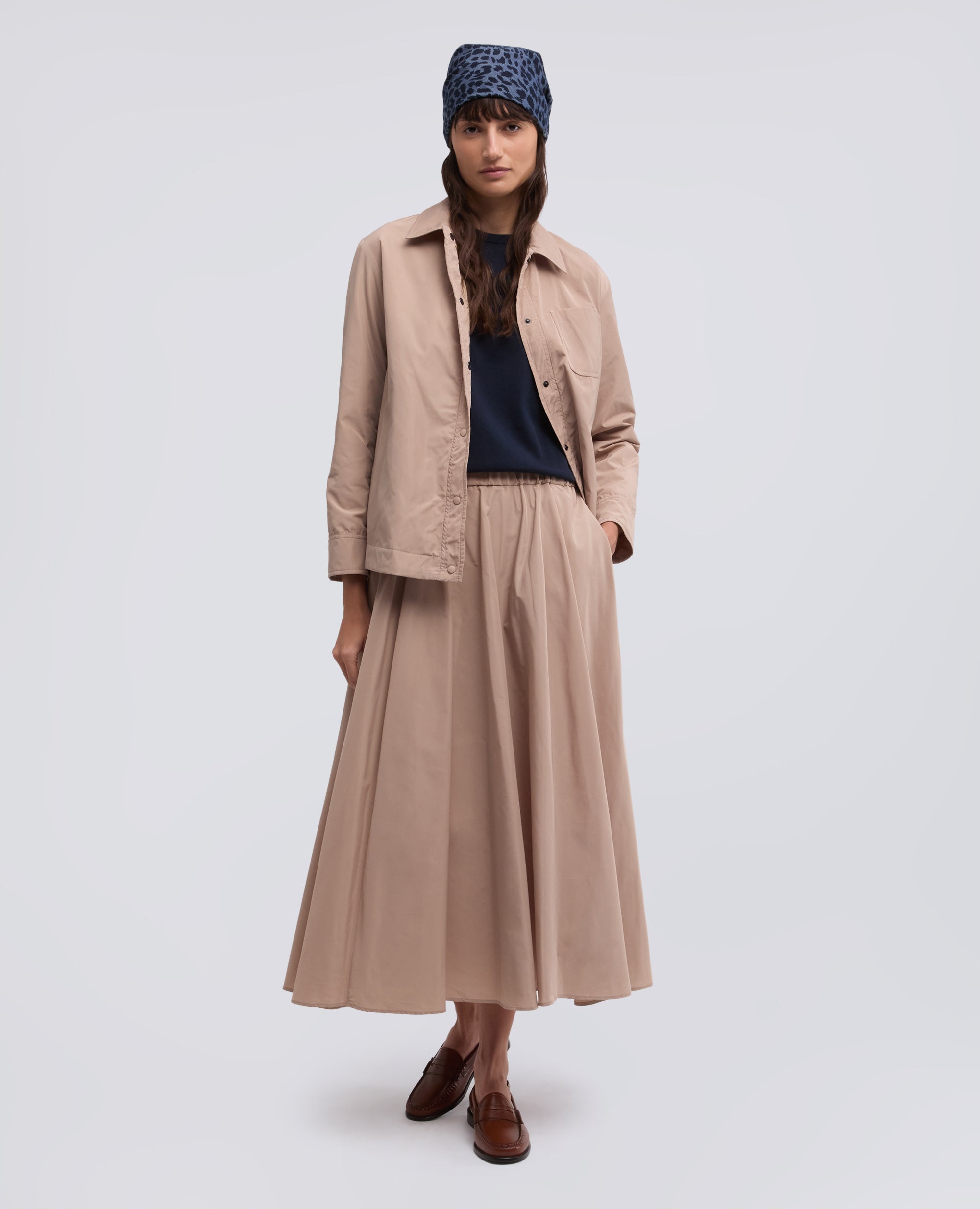 GIACCA IN POLIESTERE TECNICO - BEIGE - ASPESI