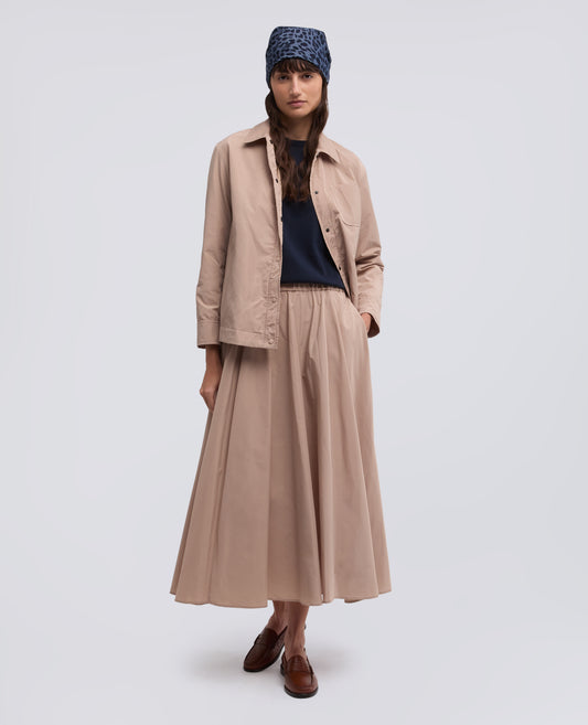 GIACCA IN POLIESTERE TECNICO - BEIGE - ASPESI