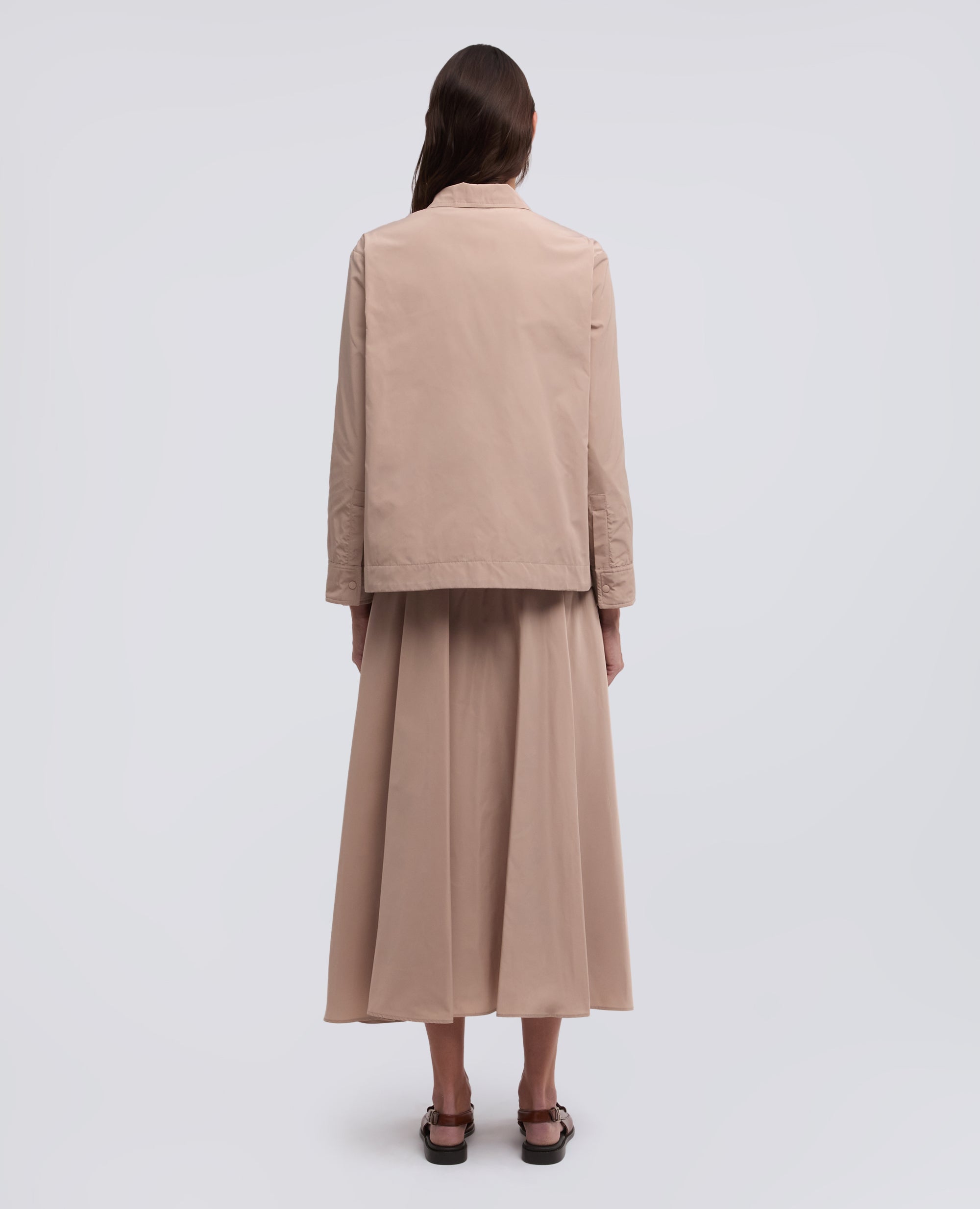 GIACCA IN POLIESTERE TECNICO - BEIGE - ASPESI