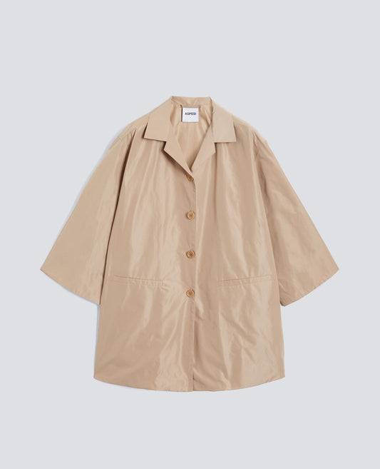 SOPRABITO IN TAFFETA TECNICO - BEIGE - ASPESI