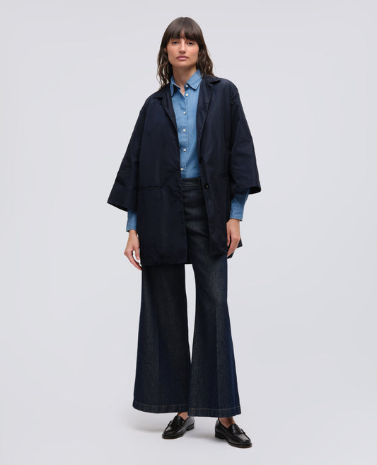 SOPRABITO IN TAFFETA TECNICO - BLU - ASPESI