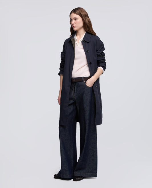 MAGLIA CON SCOLLO A -V- IN PURO CASHMERE - MULTICOLOR - ASPESI