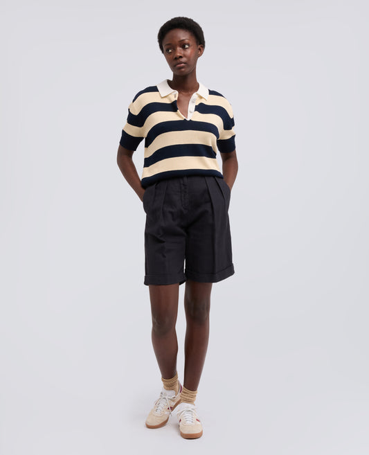POLO IN COTONE A MANICHE CORTE - MULTICOLOR - ASPESI