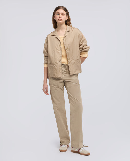 MAGLIA A MANICHE LUNGHE IN FILATO DI COTONE - NATURALE - ASPESI