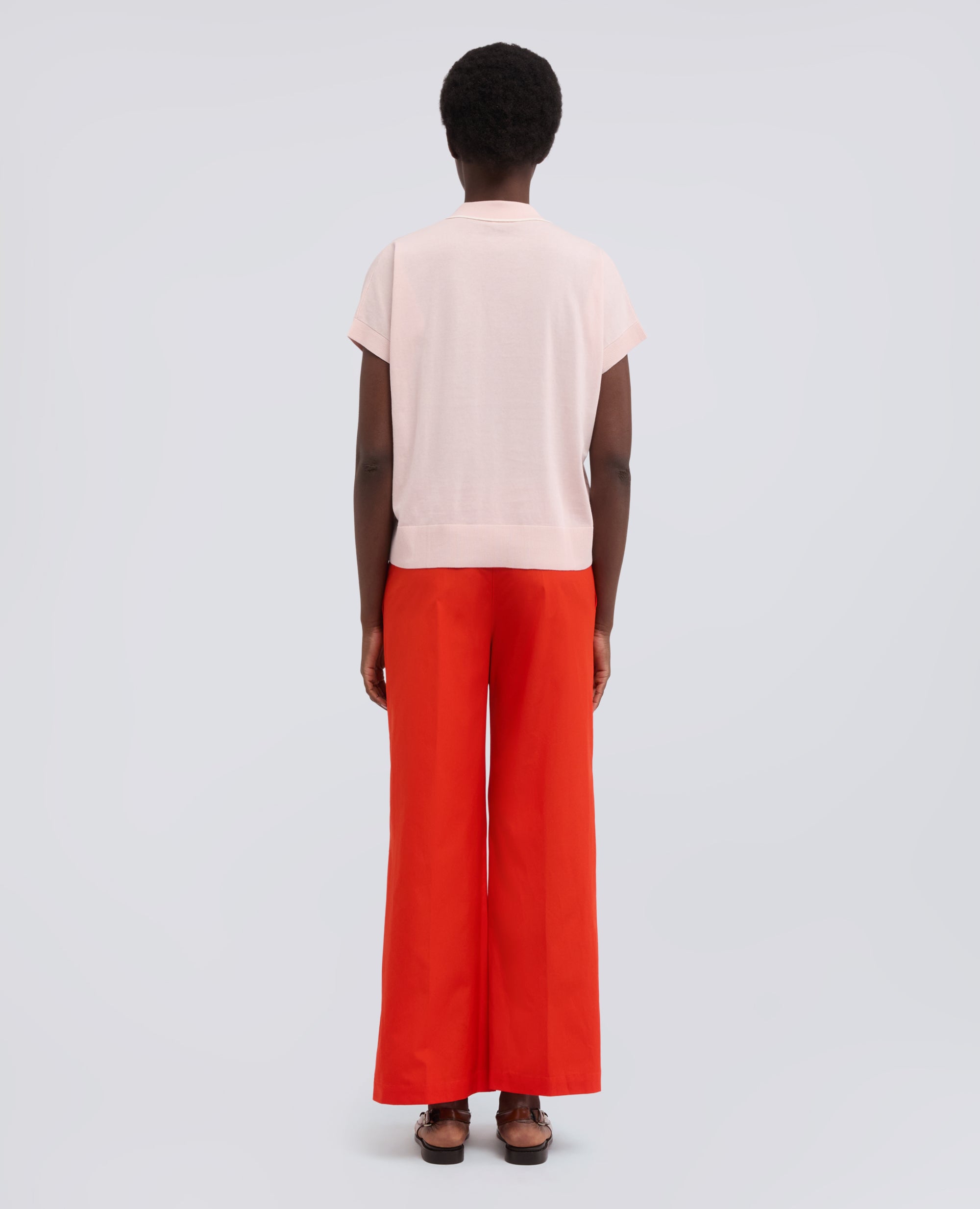 MAGLIA IN PURO COTONE - ROSA - ASPESI