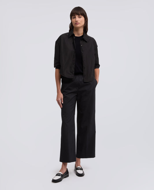 T-SHIRT DI MAGLIA IN MISTO SETA, COTONE E CASHMERE - BLU - ASPESI