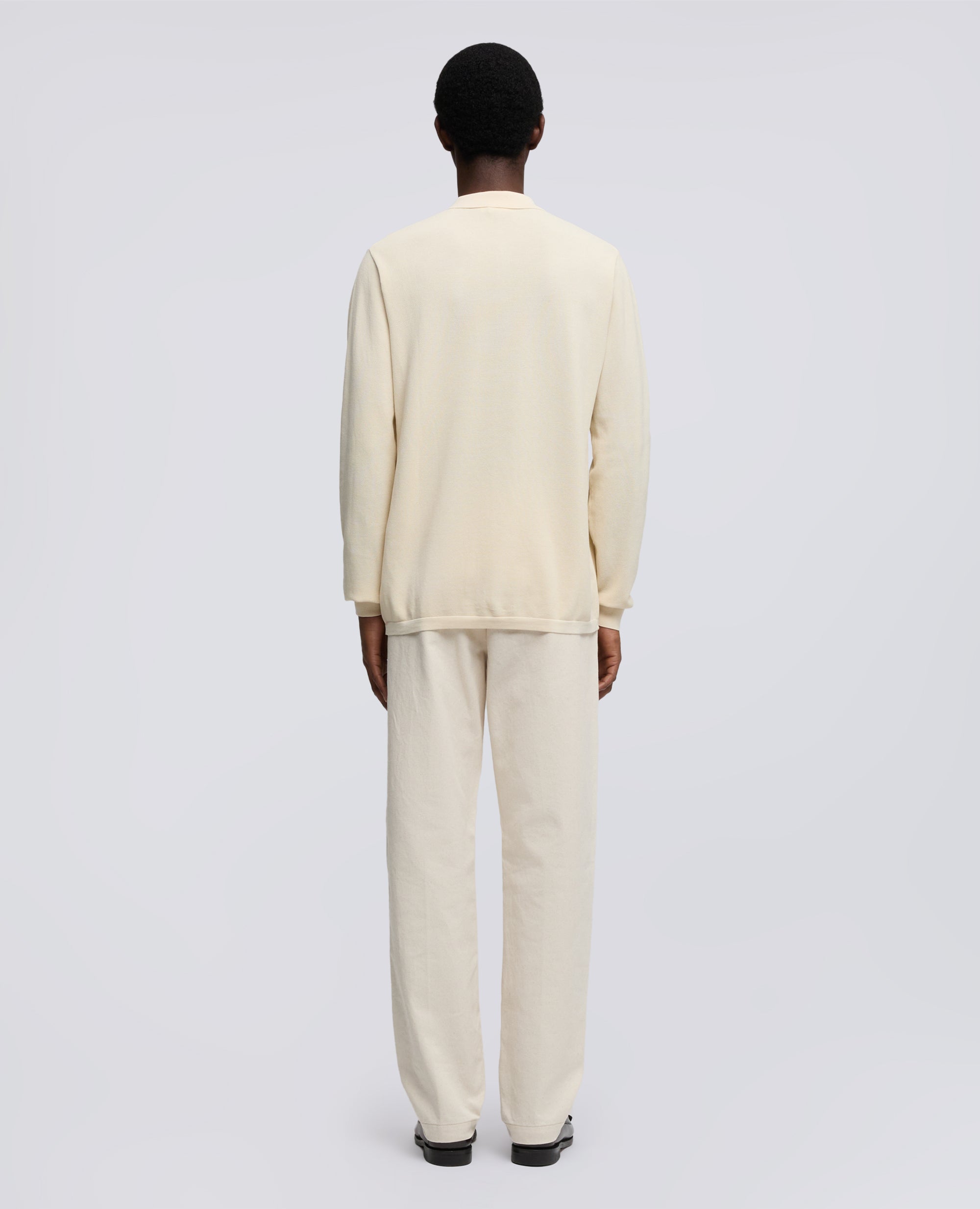 CHEMISE EN COTON TEINTE ALA PIQUE STITCH - NATURALE - ASPESI