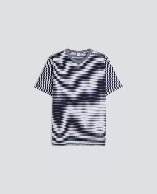 T-SHIRT IN FILATO DI MISTO COTONE, SETA E LINO - MULTICOLOR - ASPESI