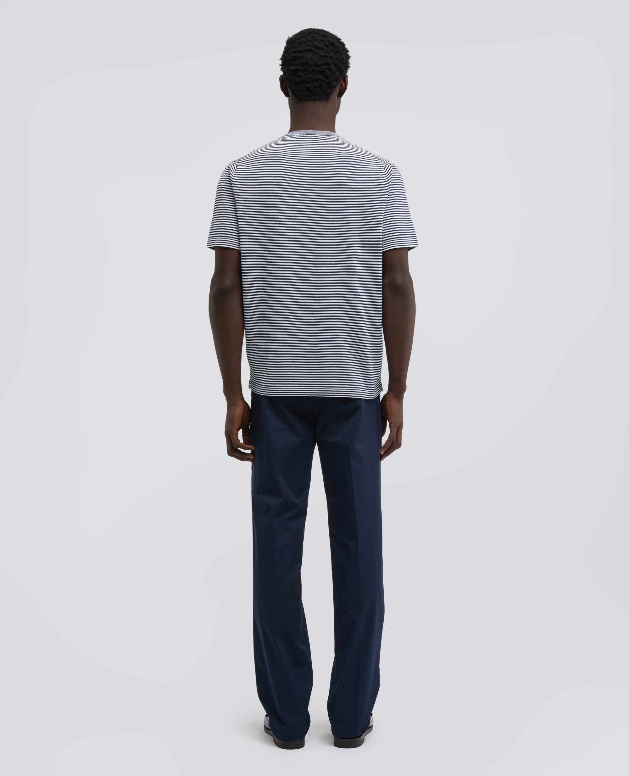 T-SHIRT IN FILATO DI MISTO COTONE, SETA E LINO - MULTICOLOR - ASPESI