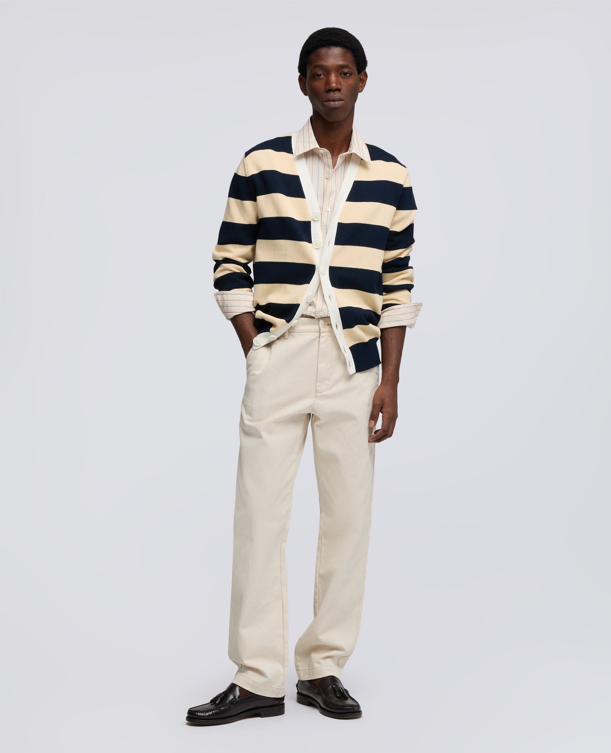 CARDIGAN IN FILATO DI COTONE - MULTICOLOR - ASPESI