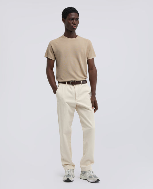 MAGLIA RAGLAN IN MICRO WAFFLE DI COTONE - BEIGE - ASPESI